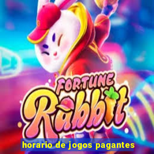 horario de jogos pagantes